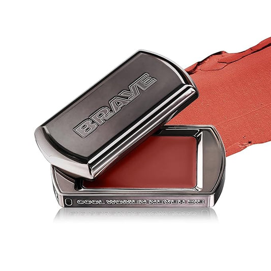 BRAYE LIPSLEEK BLUR | Blush for Cheeks & Lips, Korean Makeup Blush, Cool Lip and Cheek Balm, Vegan Cream, Lightweight w/Blendable & Buildable Makeup, Natural Look 02 BUBBLY 0.08oz