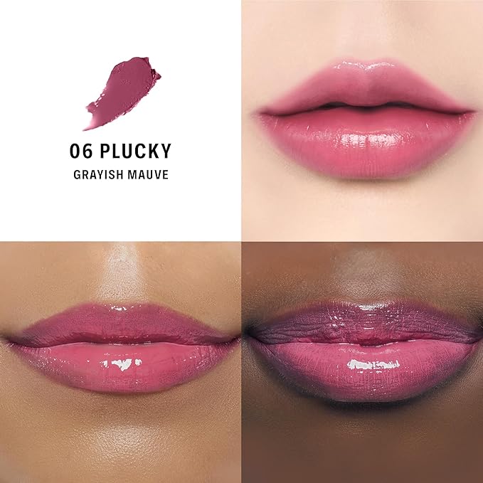 BRAYE LIPSLEEK | Blush for Cheeks & Lips, Korean Makeup Blush, Cool Lip and Cheek Balm, Vegan Cream, Lightweight w/Blendable & Buildable Makeup, Natural Look 06 PLUCKY 0.08oz