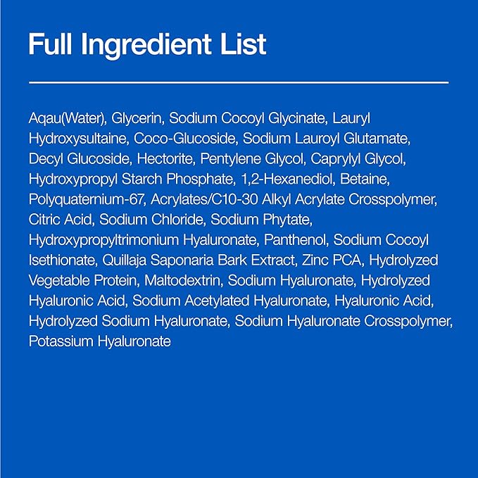 Anua Hydrating Gentle Foaming Cleanser, Hyaluronic Acid, Glycerin, Zinc, Panthenol, Korean Face Wash for Dry Skin, for Double Cleansing, Korean Skincare (150ml/5.07fl oz.)