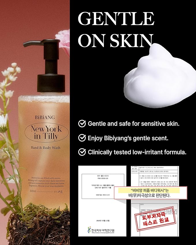 Walnut Creek Green Body Wash - Korean Body Care for Cleansing & Moisturizing - Hydrating Body Care Formula with Forest Bergamot Scent, Honey Propolis & Chamomile - 10.82 fl.oz