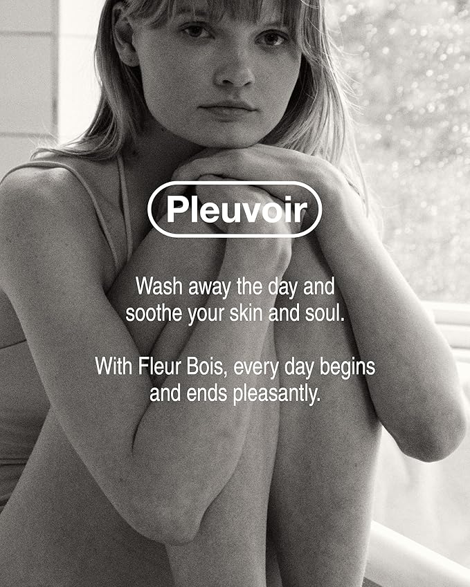 Pleuvoir Hand Cream Almost Naked - Soft Jasmine Rose Cashmere Wood Scent - Lightweight, Non-Sticky Moisturizing with Shea Butter, Hyaluronic Acid and Jojoba Oil - Vegan Korean K-Beauty, 1oz